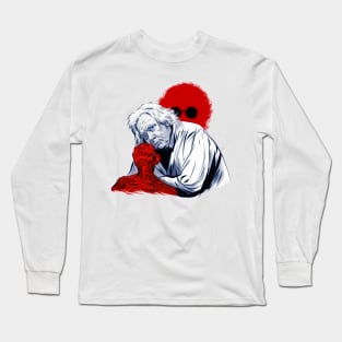 Ken Russell - An illustration by Paul Cemmick Long Sleeve T-Shirt